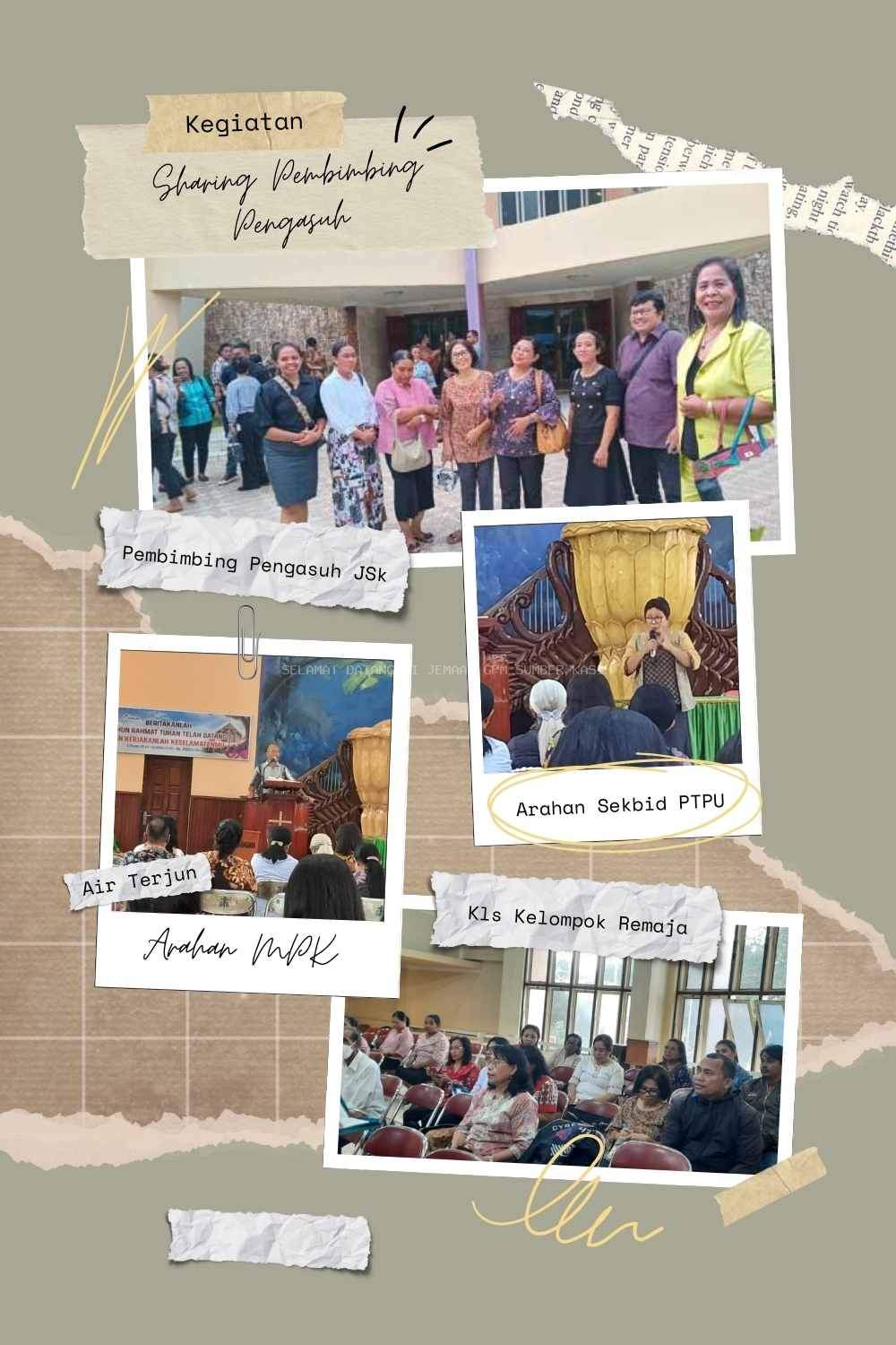 PEMBIMBING PENGASUH JEMAAT GPM SUMBER KASIH DALAM SHARING PEMBIMBING PENGASUH KLASIS PULAU AMBON