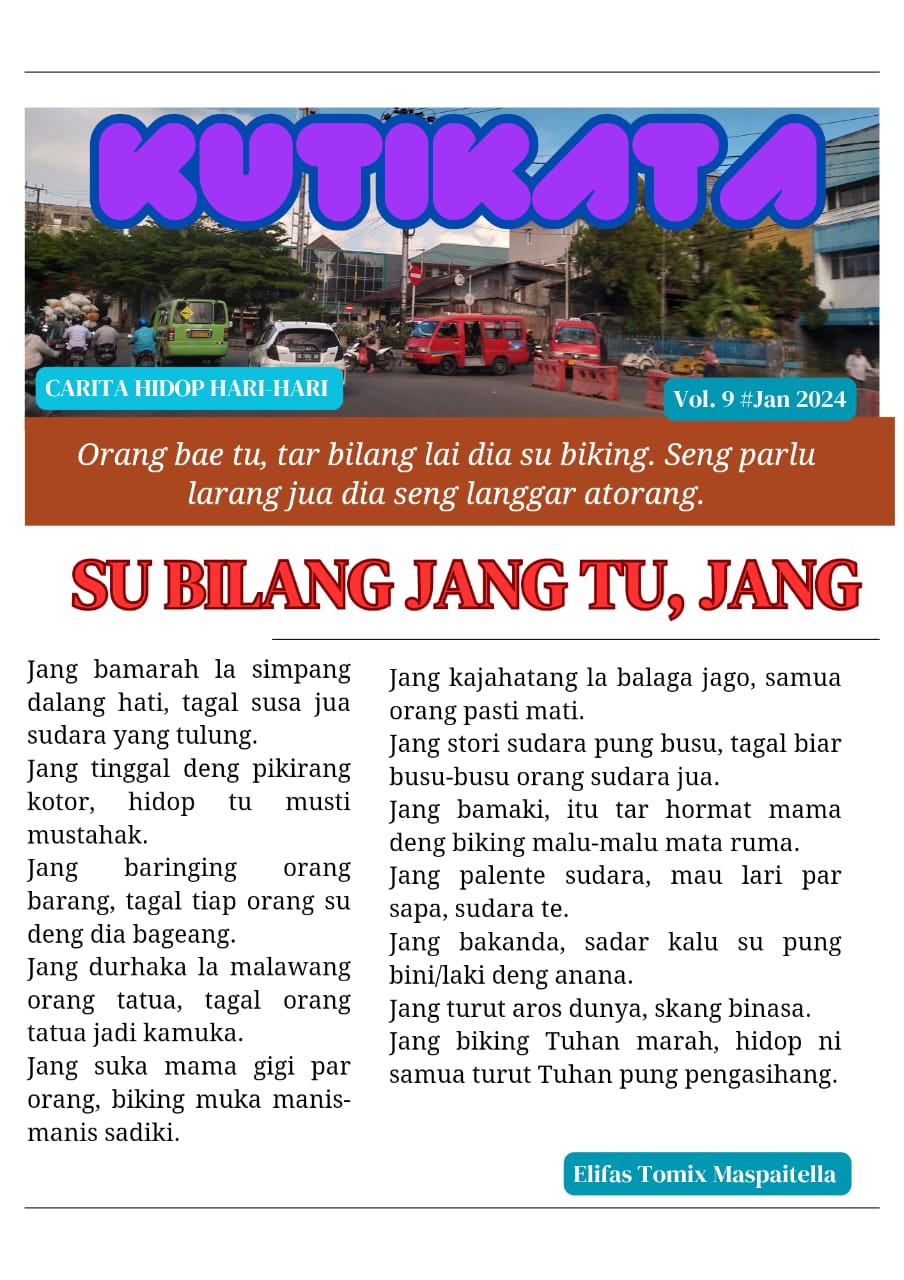 Su Bilang Jang Tu, Jang