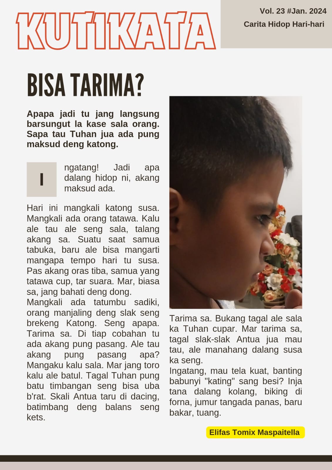 Bisa Tarima?