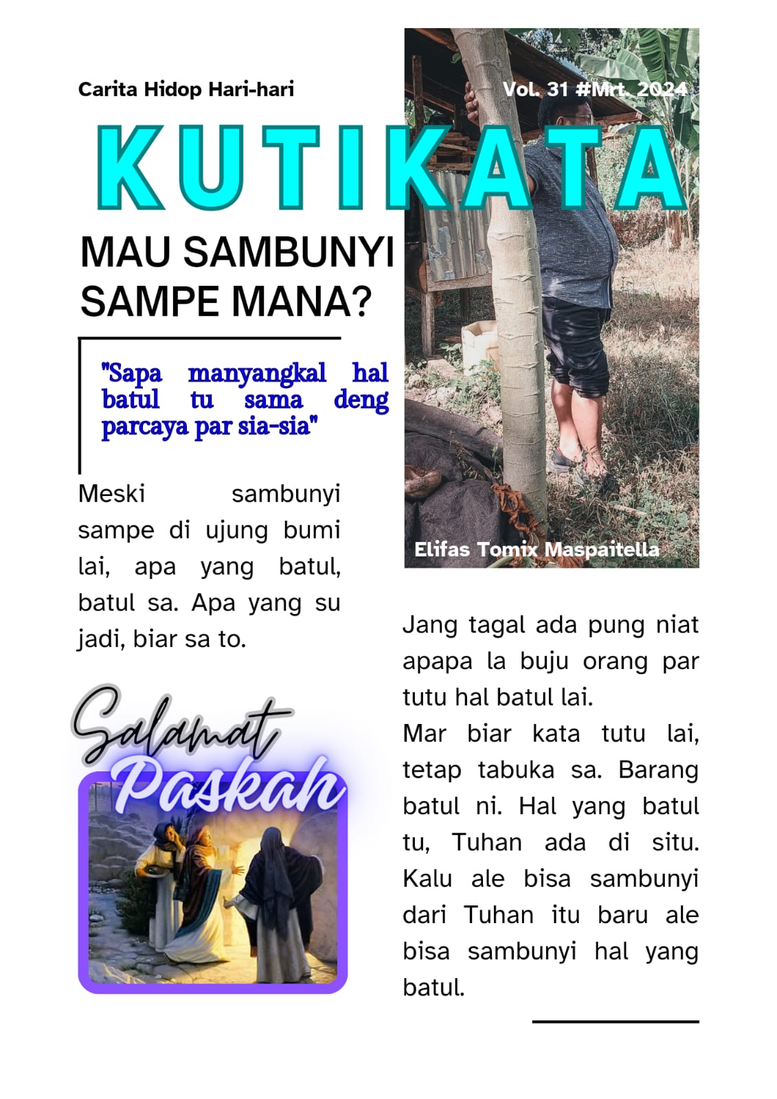 Mau Sambunyi sampe dimana?