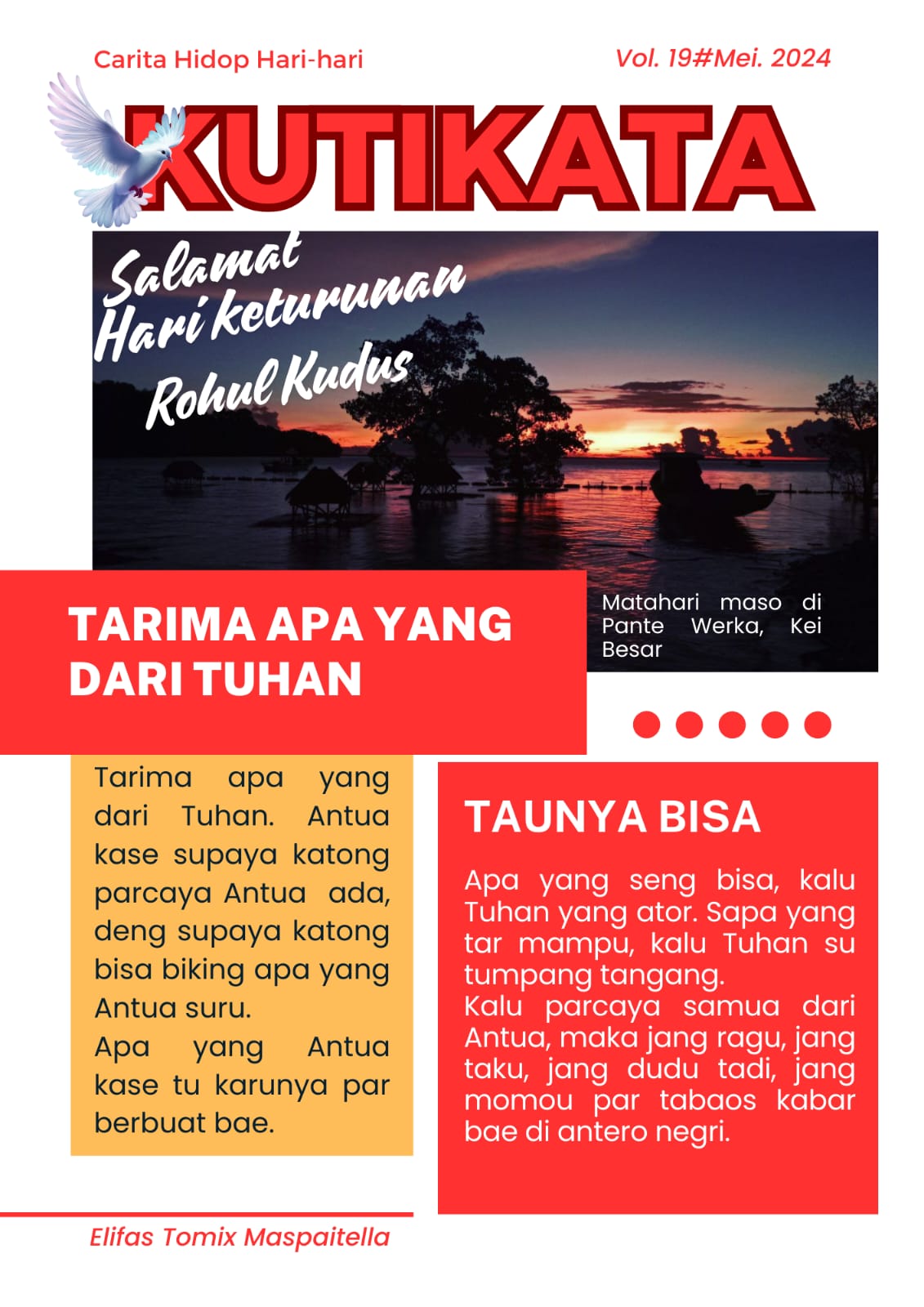 Tarima apa dari Tuhan