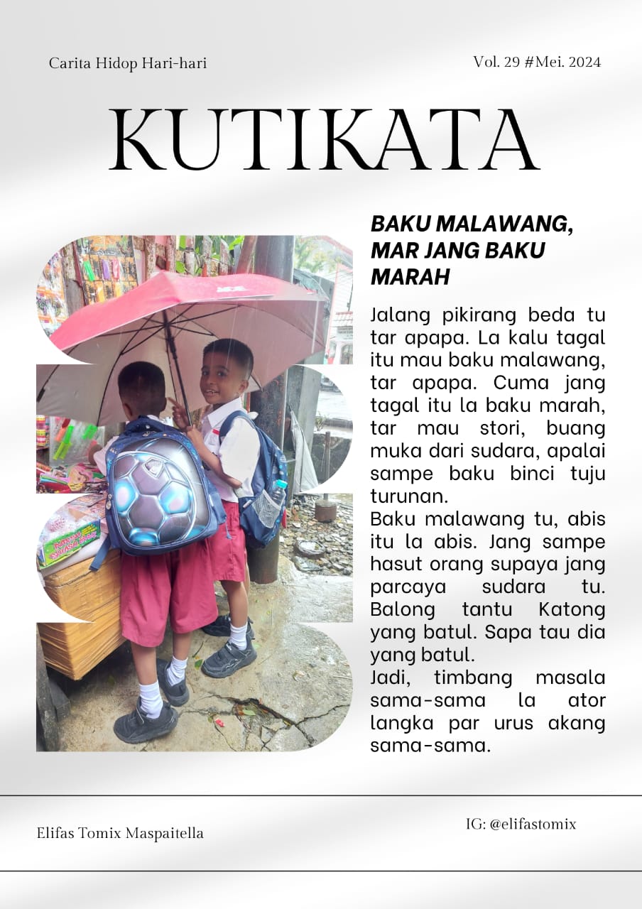 Baku malawang, mar jang baku marah