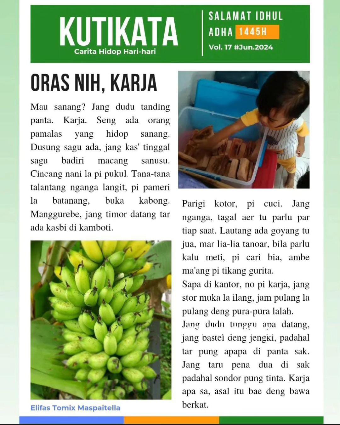 Oras nih, karja